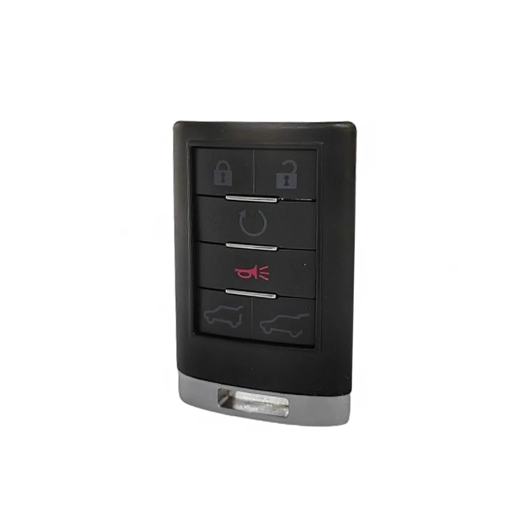 6 Buttons Car Key Shell Case Replacement Car Remote Key Shell With N0 Small Key Fit For Cadillac 2008 -2014