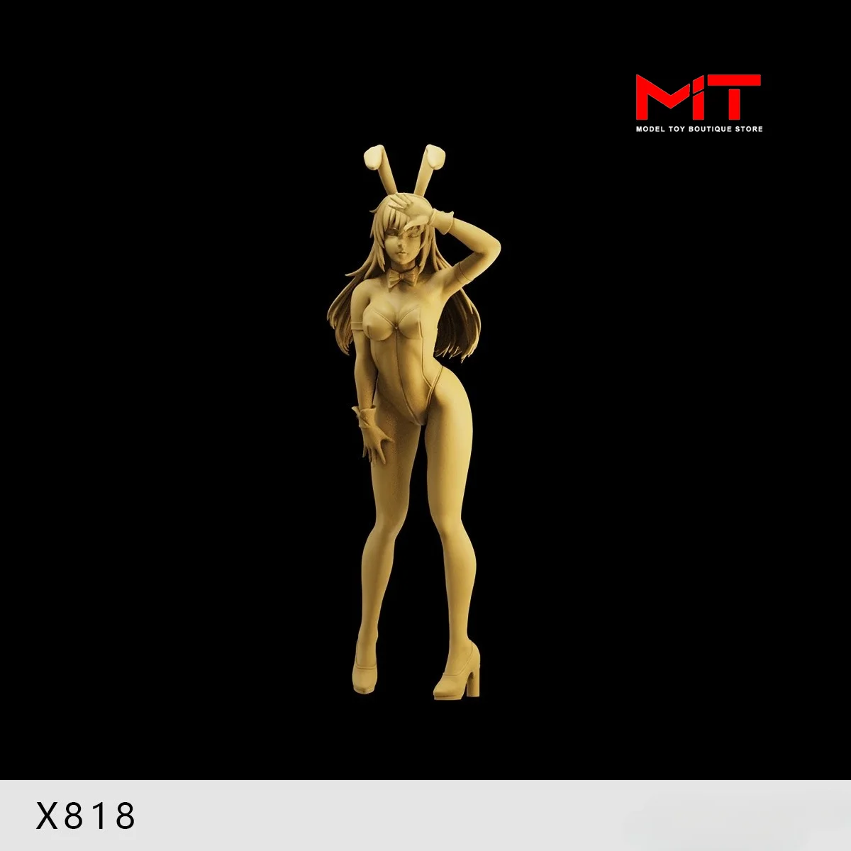 Miniature Figure 1/64 1/43 1/35 Miss Sexy Leggy Bunny Figure Doll 3D Stampa Diorama Scena FAI DA TE Puntelli Modello Per Auto di Sabbia giocattoli