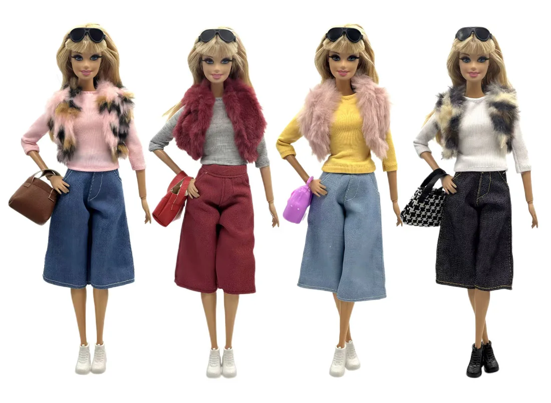 1 Set Cloth Doll Accessories Fashion Casual Wear Cool Clothes for 11.5 Inch 30cm Doll Kids or Birthday Gift - view 2