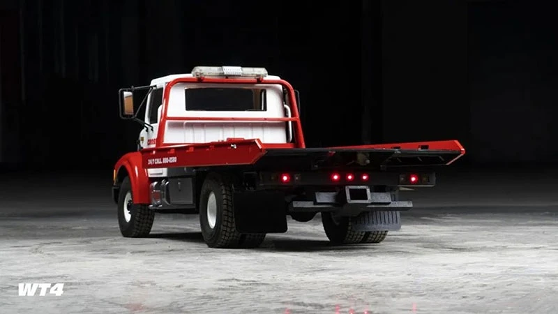 In vendita 1/10 CROSSRC WT4 Wrecker Truck di salvataggio su strada KIT modello RC per hobbisti di simulazione di veicoli