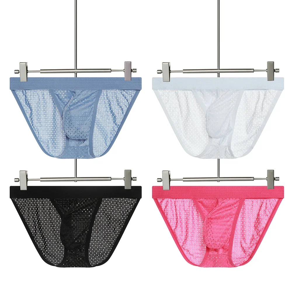 

Эластичные мужские трусы с низкой талией, широким эластичным поясом и дышащим нижним бельем.