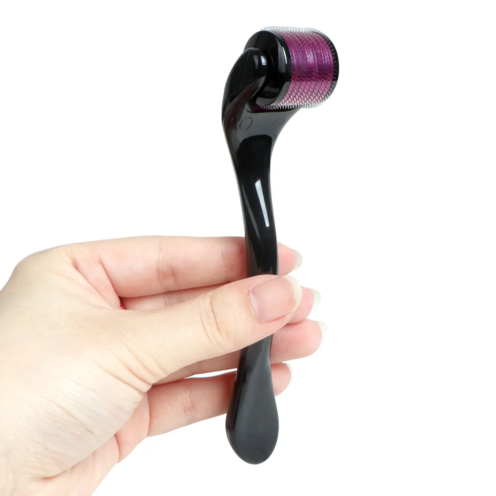 Micro Derma Roller Skin Rejuvenation Microneedles Skin Care Beauty Titanium Mezoroller Meso Massage Roller