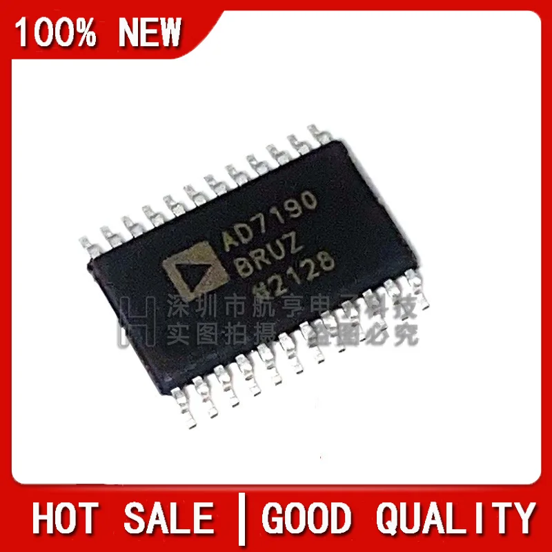 5PCS/LOT New Original AD7190BRUZ-REEL AD7190BRUZ AD7190B TSSOP-24  Chipset