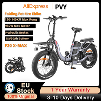 FAFREES F20 X-MAX Folding Electric Bike Adult 48V30Ah Battery 980W Motor Hydraulic Disc Brakes 20\