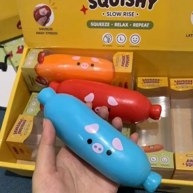 Interactive Squeaky Plush Dog Toy - Nouveau jouet anti-stress en forme de