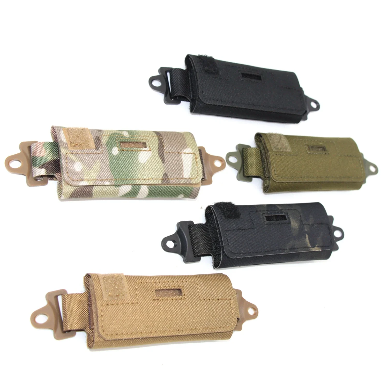 Helmet Counterweight Tactical Helmet Balancing Weight Bag Counterbalance W/5 Counter Blocks for OPS Fast PJ MH Helmets