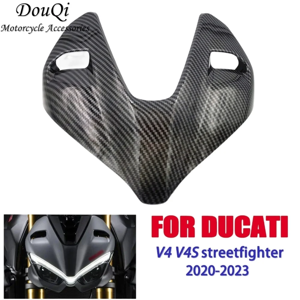 

Motorcycle Fairing Suitable For Ducati Ducati Streetfighter V4 V4s 20-23 Front Upper Nose Lighting Cover