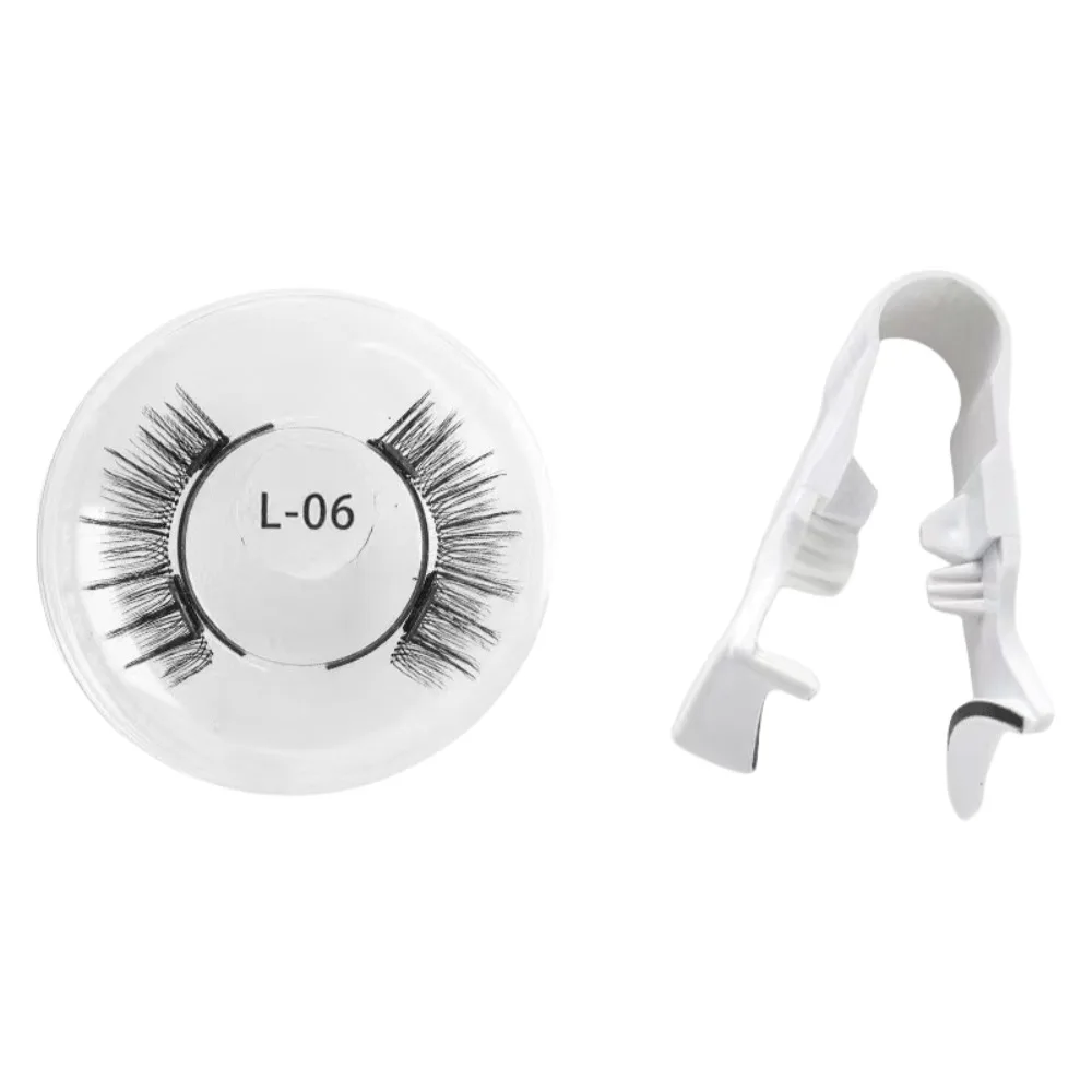 Magnetic Magnetic False Eyelashes Glue Free DIY Magnetic Eyelashes with Clip 3D Extension Individual False Eyelash Clusters