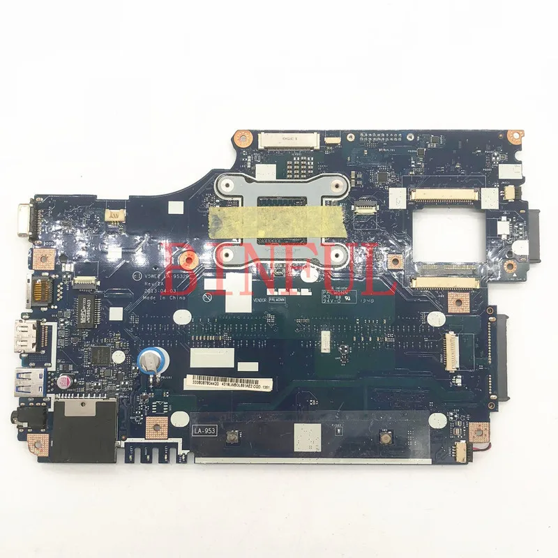 High Quality Mainboard For Aspire E1-572 E1-532 E1-572G Laptop Motherboard V5WE2 LA-9532P With SR170 I5-4200U CPU 100% Tested OK