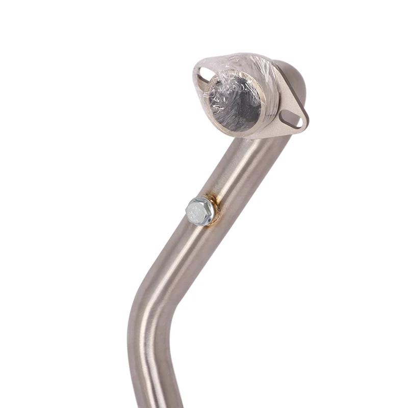 ل Zontes ZT310R 310T 310X 2018-2020 نظام عادم الدراجة النارية الهروب تعديل الجبهة وصلة الأنابيب ربط 51 مللي متر الخمار