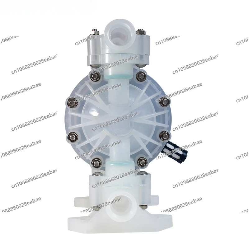 Pneumatic Diaphragm Pump QBY3-25STFS Engineering Plastic Pp Chemical Pump Explosion-Proof Acid and Alkali Corrosion Resistance