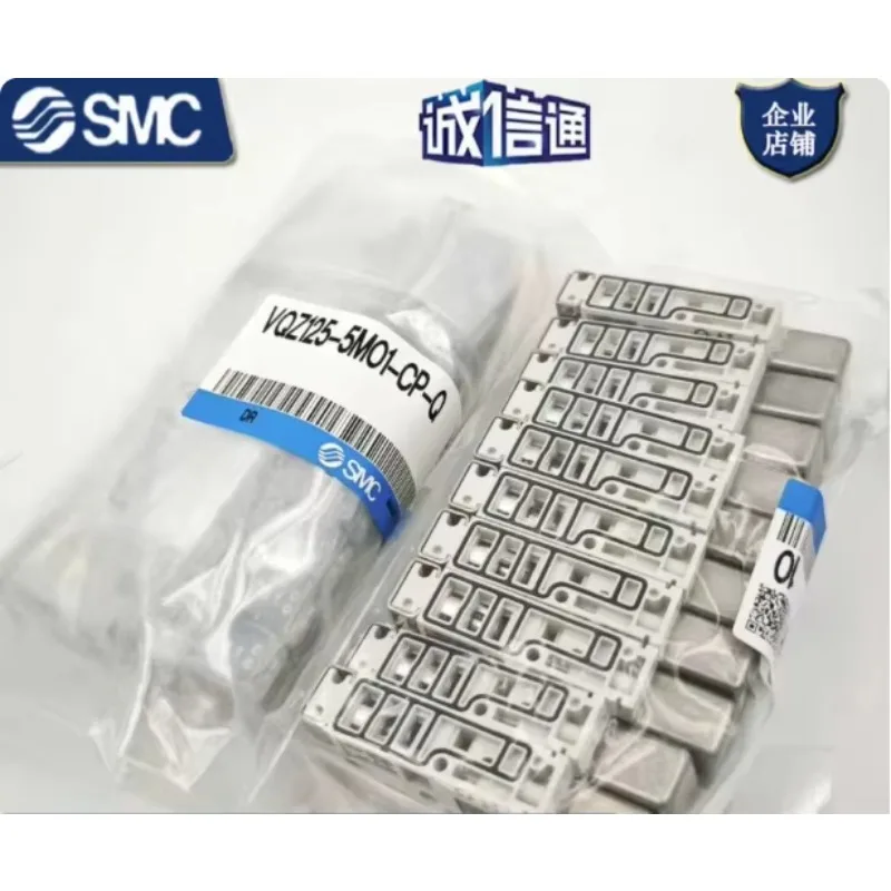الأصلي حقيقية SMC هوائي الملف اللولبي صمام VQZ125-5MO1-CP-Q صمام الملف اللولبي خمسة اتجاهات