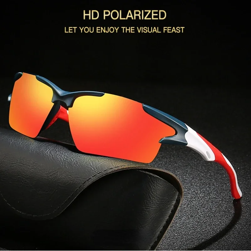 Outdoor Sports Fishing Sunglasses TR90 Dustproof Glasses Men's Women Classic Frame Colorful Film Driving Goggles Sun Glasses image 2