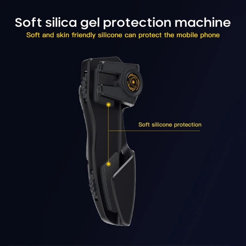 

M85K Game Trigger,Phone Controller 6 Finger Game Controller Gamepad for Joystick Handle Game