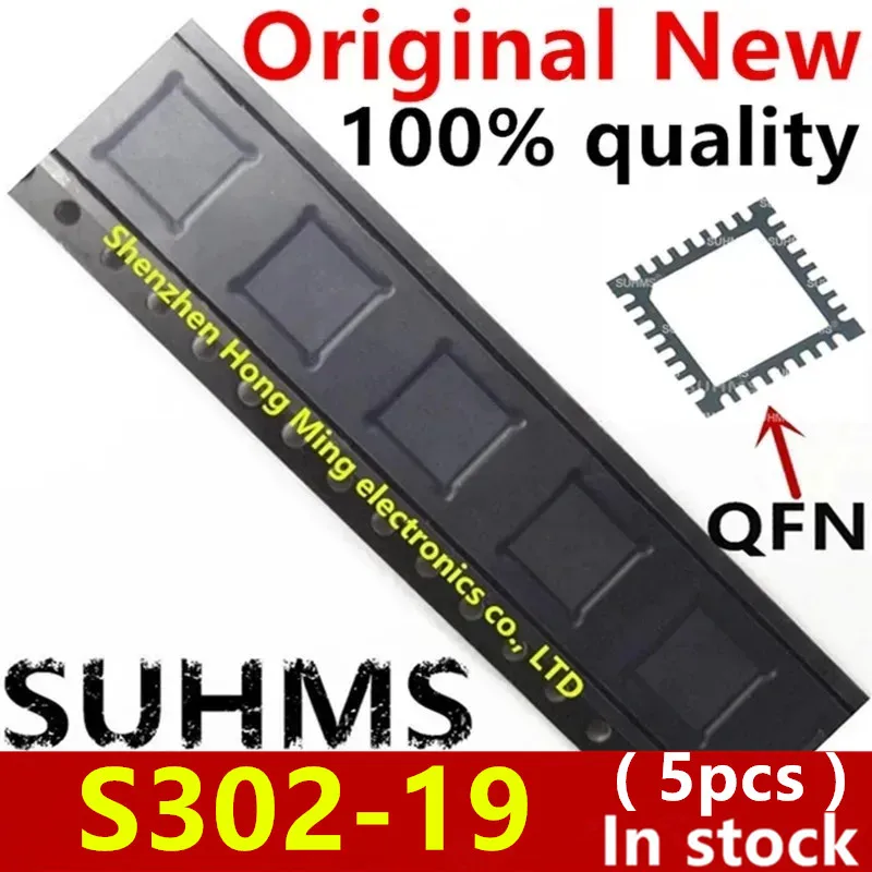 

(5piece)100% New For AUO-S302-19 S302-19 QFN-32 Chipset