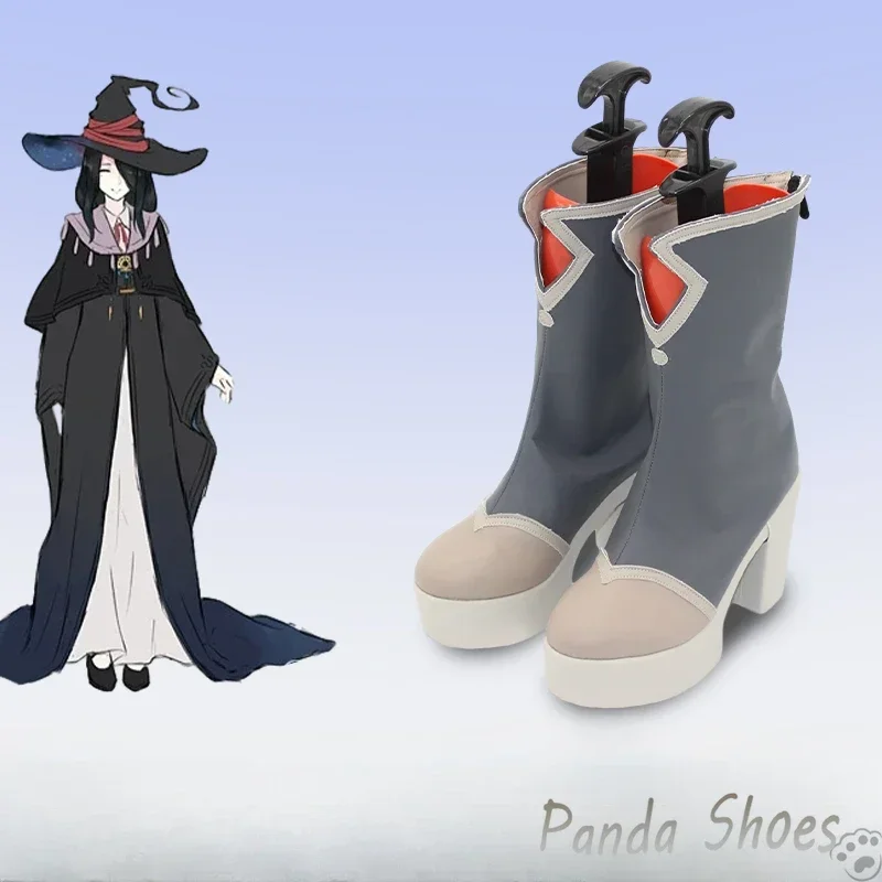Fran Cosplay Shoes Anime Wandering Witch The Journey of Elaina Cos Boots Fran Cosplay Costume Prop Shoes for Halloween Party