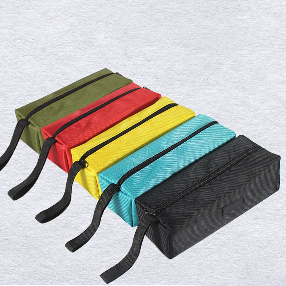 Hand Tool Storage Pouch with For Zip Closure Crafted from Waterproof Oxford Cloth for Small Tools and Accessories