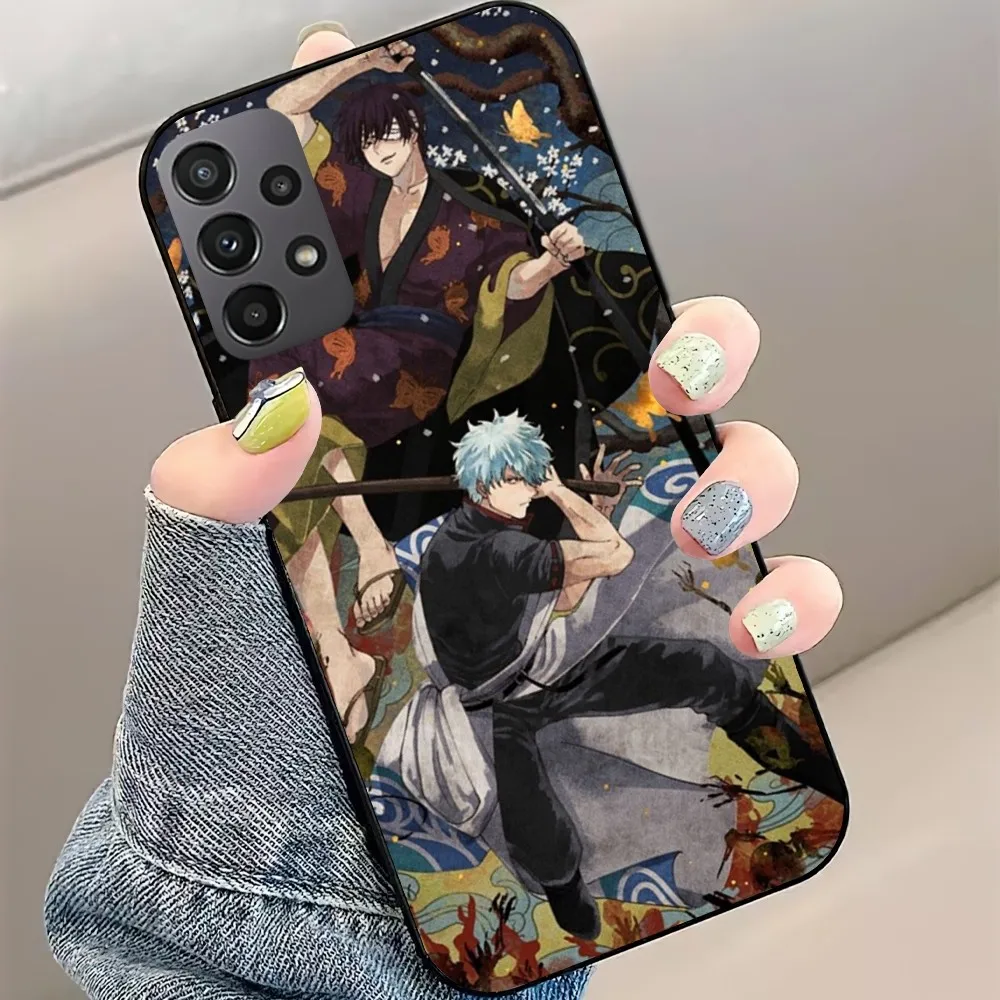 Bilibili Anime GINTAMA Phone Case For Samsung Galaxy S22 S23 S24 S30 Note 20 10 Plus Lite FE ULTRA Shell