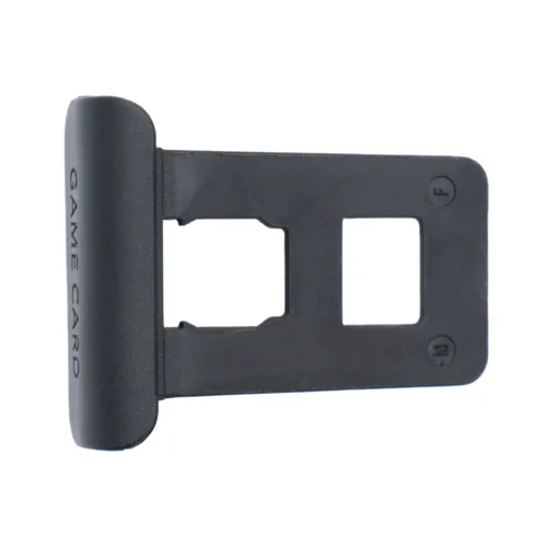 Imagen 2 del producto 1/2/5/10 Uds. Cubierta de ranura para tarjeta de juego NS negra para Nintendo Switch piezas de repuesto ranura para tarjeta de juego cubierta de puerto bandeja de tarjeta de juego