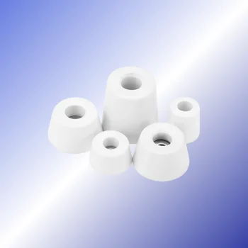 Pies de goma negros, Protector de suelo para silla, pies antideslizantes para muebles, cubierta para patas de mesa, almohadillas inferiores para gabinete de altavoz, piezas de muebles