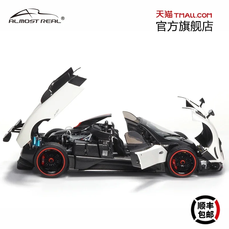 1:18 Pagani Zonda Cinque convertible fully open, alloy die cast static car fashion play model, adult advanced collection pieces.