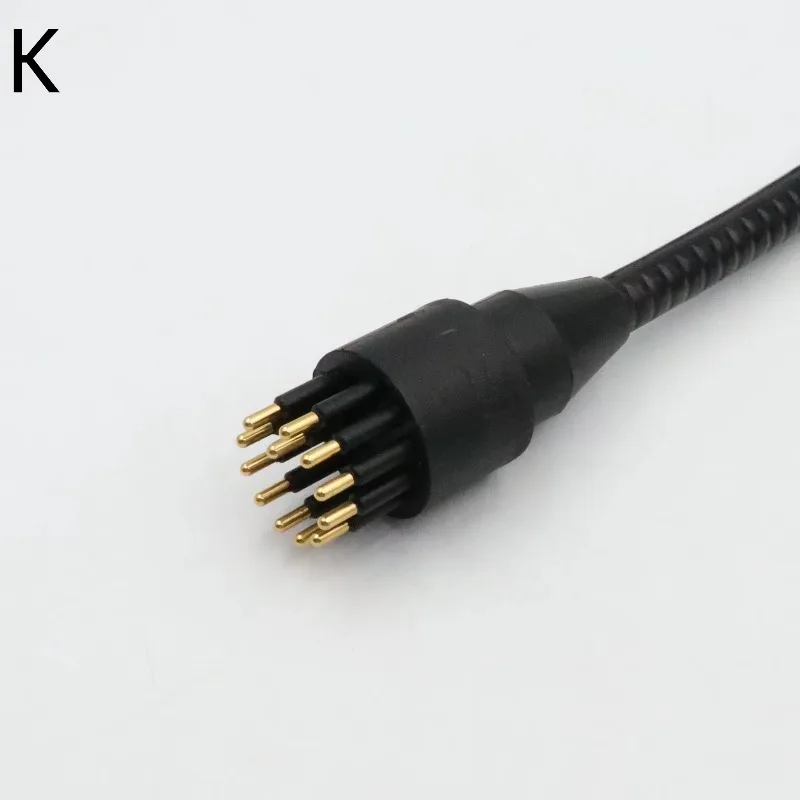 Miniature 12-Contact Circular ROV Cable Plug MCBH12MSS Stainless Steel Housing 10000PSI Pressure Resistant 5A Rated Current