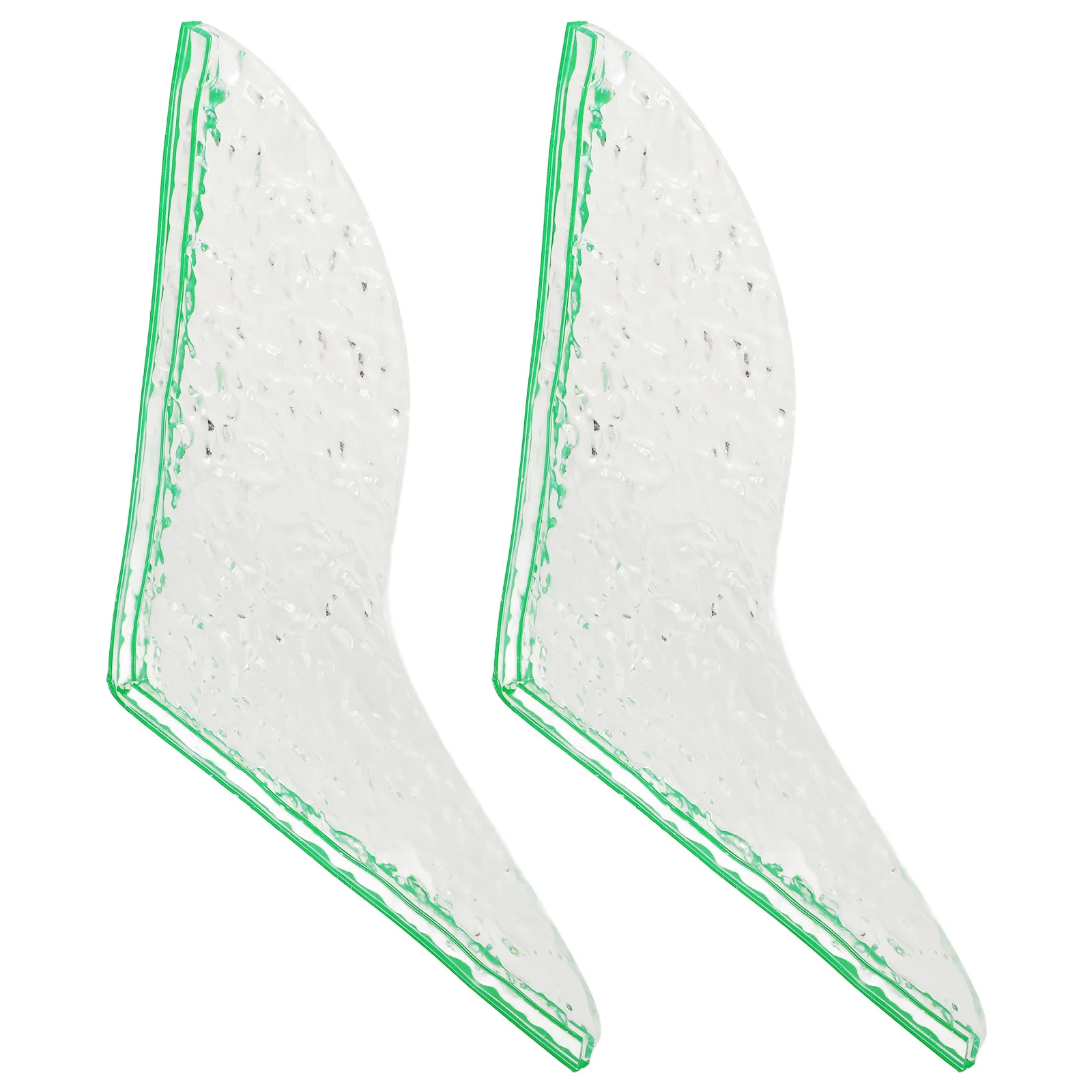 

2Pcs Bathtub Splash Guards Acrylic Splashing Guard Shower Corner Water Splash Barrier Bathtub Guard Shower Splashing Guards