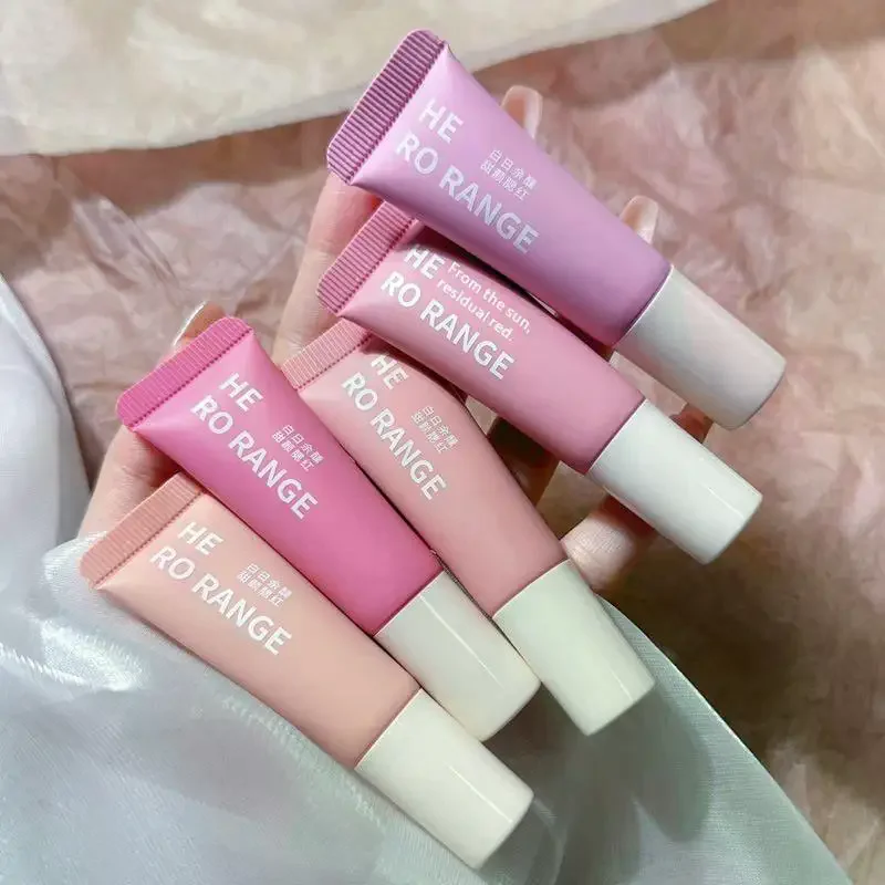 HERORANGE joue Blush Pigment Tube hydratant Rouge Blush cosmétique pour visage fard à joues liquide durable Blush éclaircissant maquillage
