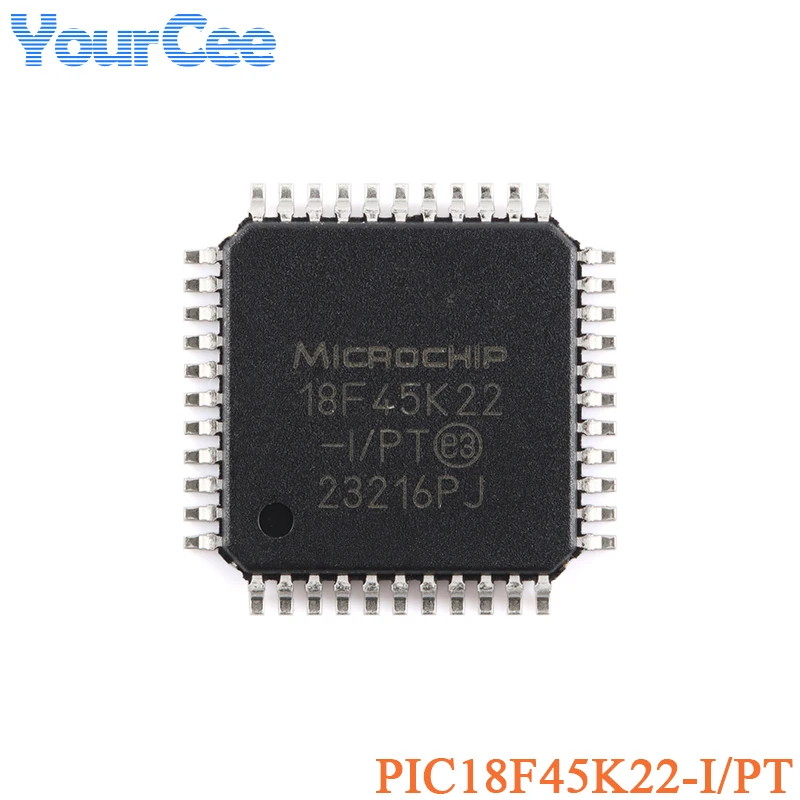 PIC18F46K80 PIC18F45K22 TQFP-44 Flash Microcontroller Chip 44pin PIC18F45