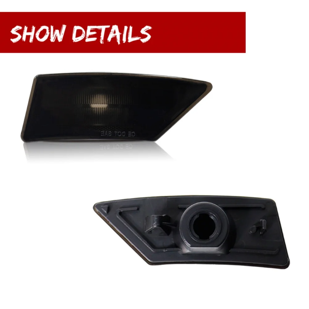 لفورد رينجر XL XLT الوهق 2019-2021 الجبهة الحاجز الجانب ماركر مؤشر غطاء خفيف قذائف لا لمبة/المقبس اكسسوارات السيارات #4