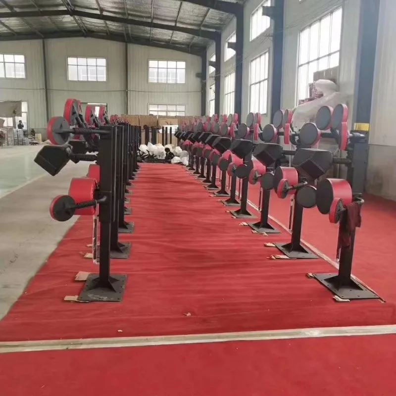 

Adjustable boxing target machine for fitness equipment