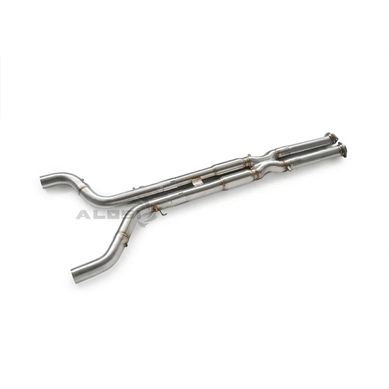 Sonicdiy High Performance Exhaust Mid Pipe Muffler For BMW X5 M60i G05 4.4T V8 2024-2025 SS304 System Upgrade