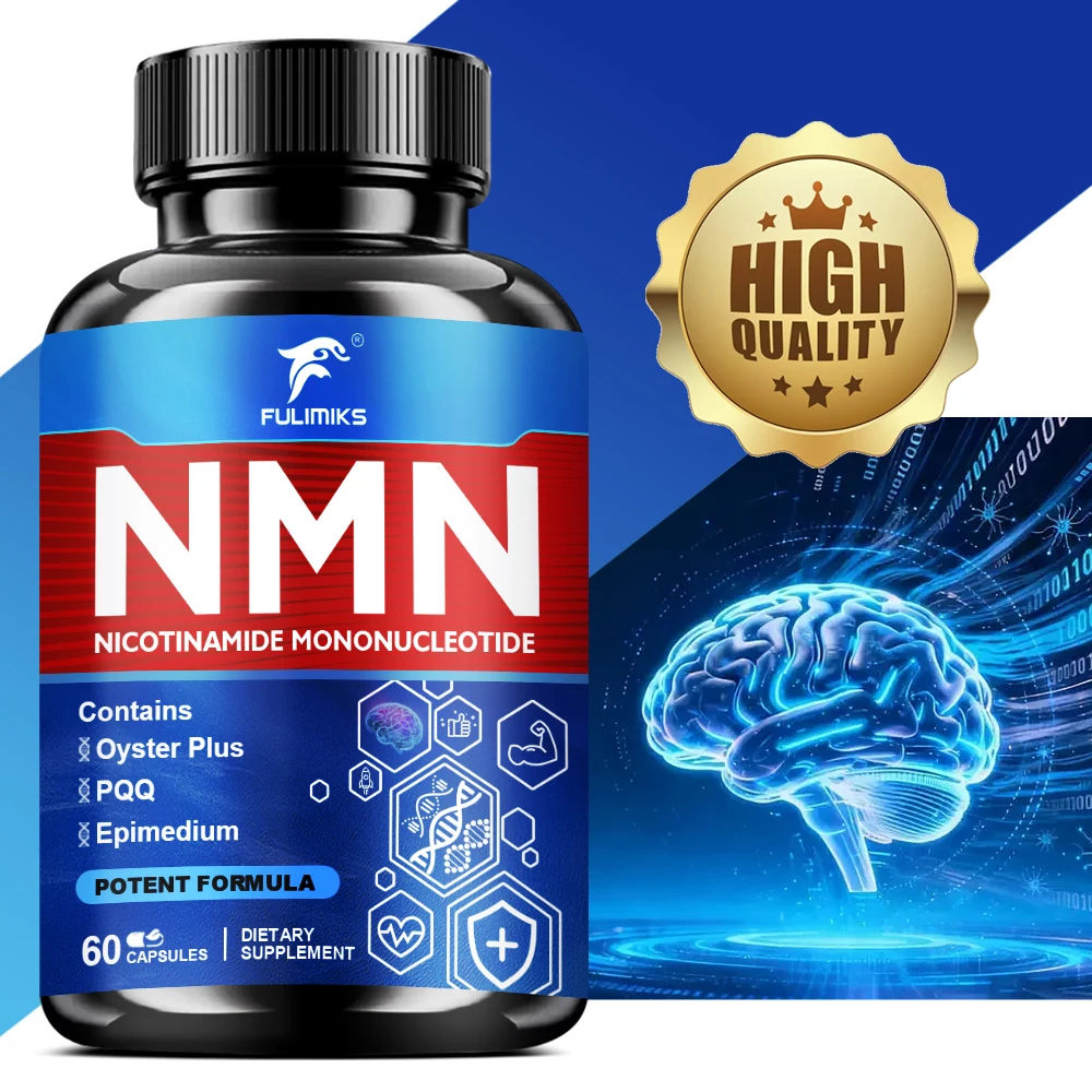 

NMN Pills for Anti-Aging, Strength Energy Production, Brain & Skin Health Support, Immune Boost