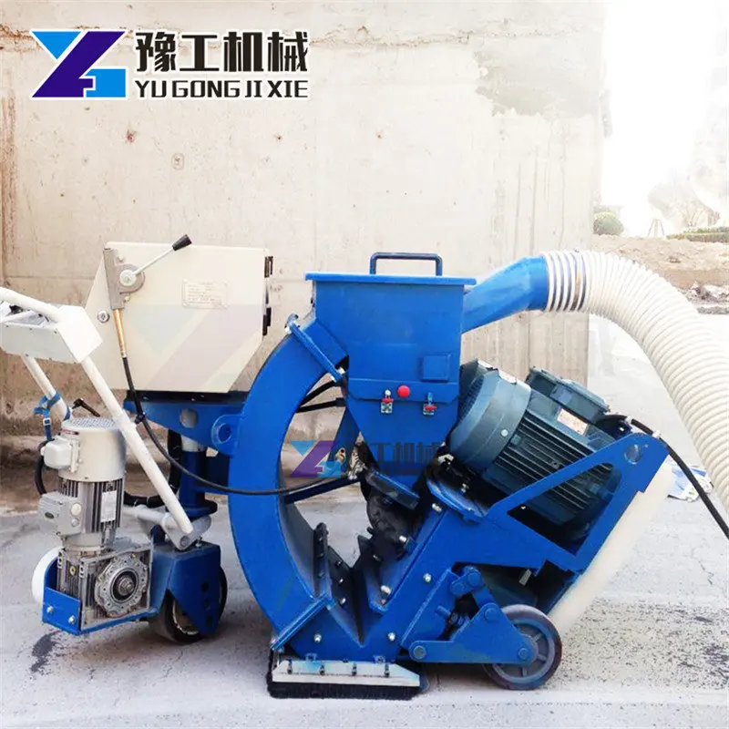 Stone Surface Shot Blasting Machine Concrete Shot Blaster for Sale Suitable for Road Surface Roughness Residue Removal Effect