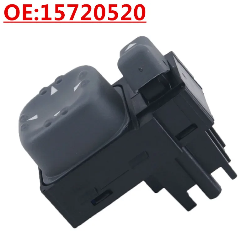 

OE: 15720520 Автомобильный электрический переключатель регулировки зеркала заднего вида, кнопочный переключатель зеркала заднего вида для Buick/Chevrolet