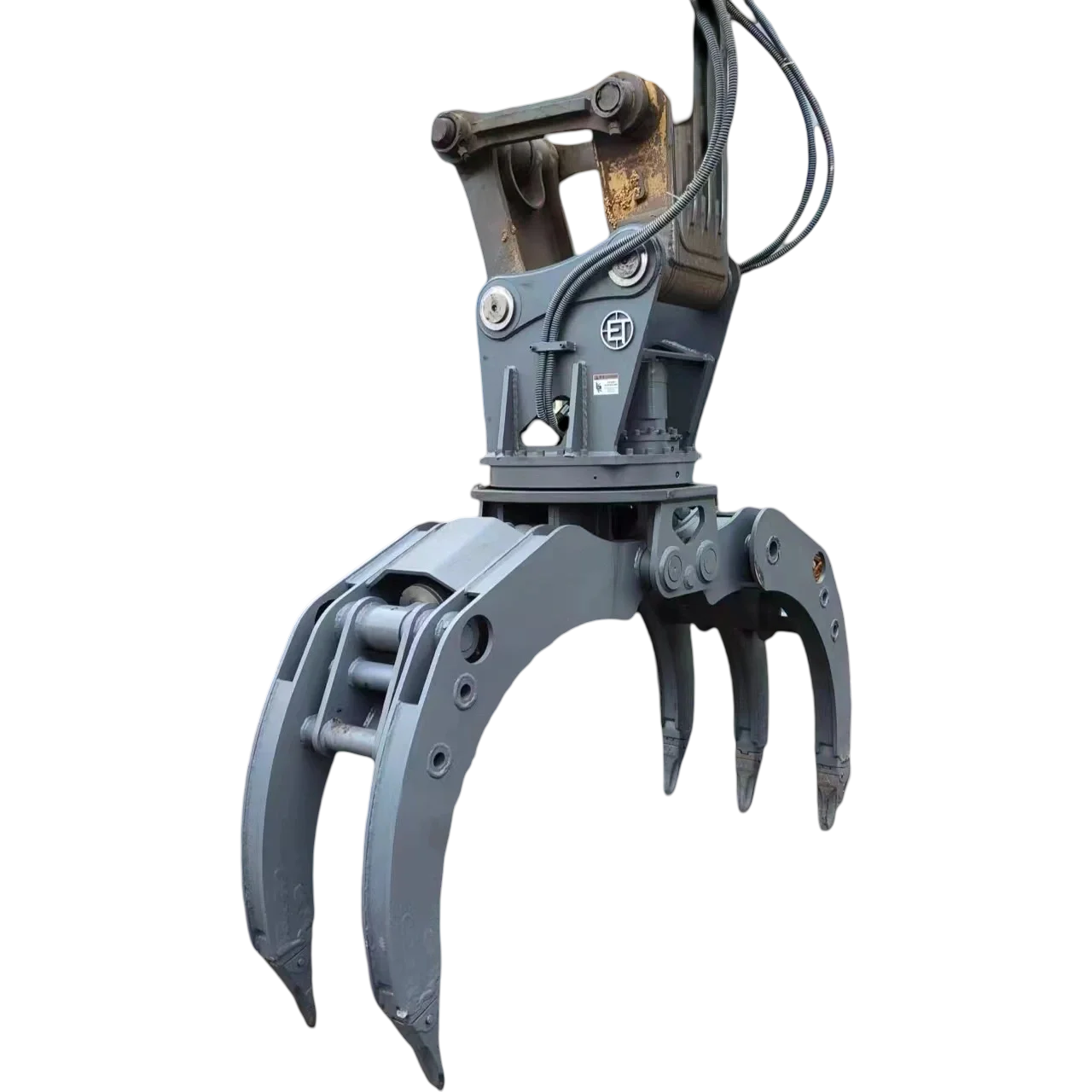 

Factory direct price excavator rotating wood grab double cylinder rock grab Sany excavator