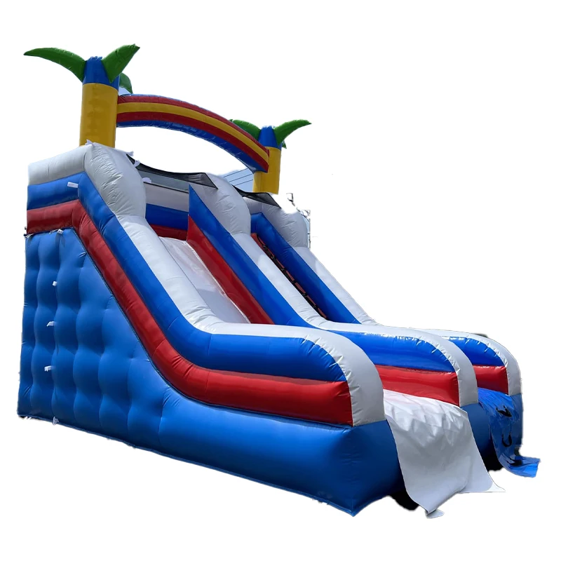 New Slide Inflatable Trampoline Customized High Slope Stimulating Inflatable Large Slide