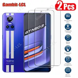 Vidrio templado de protección Original 9H HD para Realme GT Neo3, película protectora de pantalla de 6,7