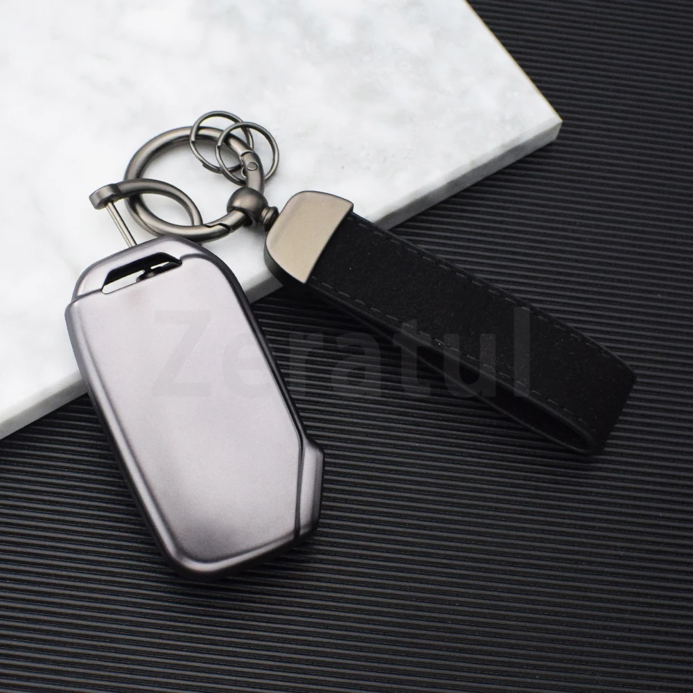 3/4 أزرار لكيا راي سبورتاج K7 2020 K3 سيراتو 2020 كادينزا 2020 سورينتو 4 سول تيلورايد بولي يوريثان سيارة مفتاح بعيد فوب غطاء #4