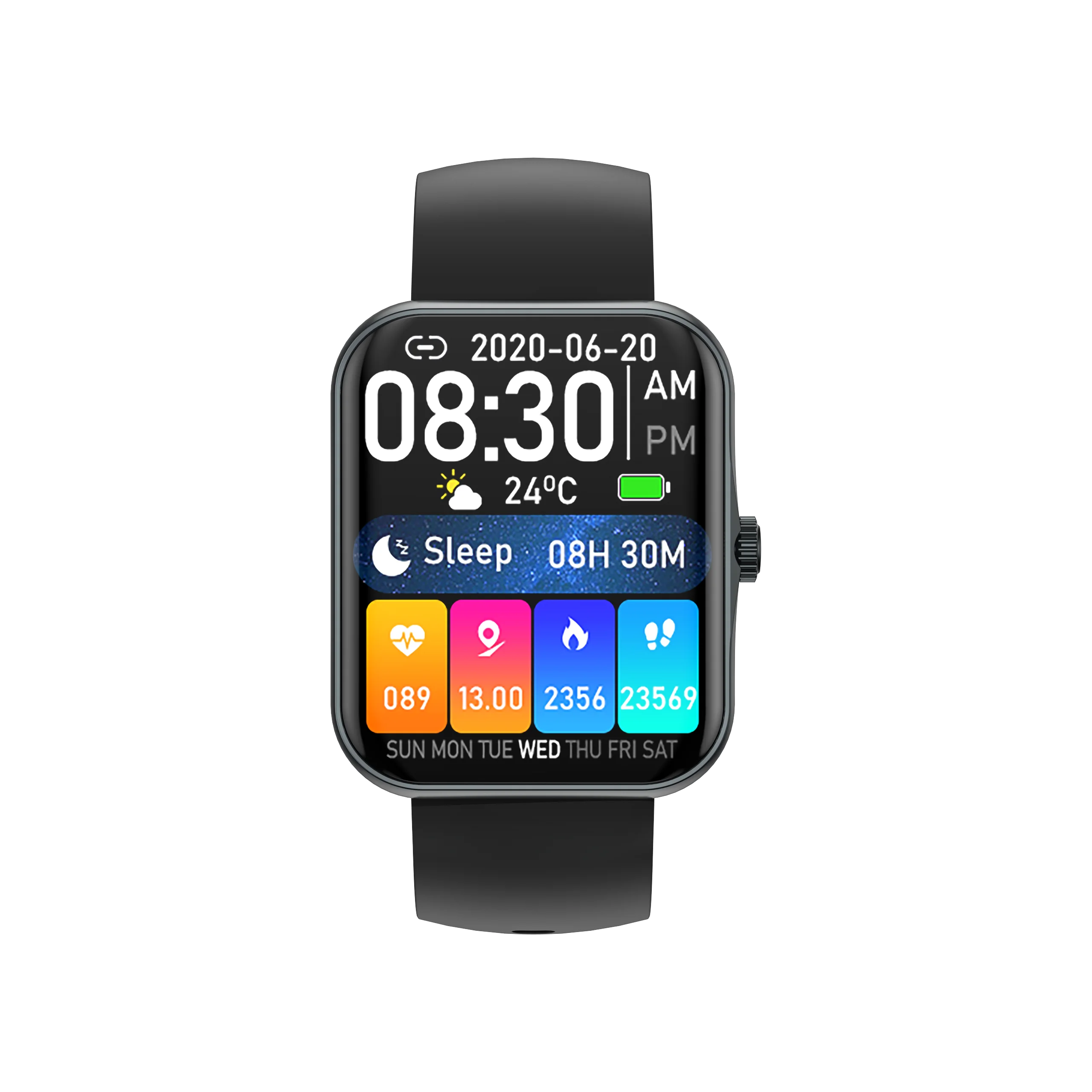 Bluetooth Connectivity Smart Watch 2024 Multi Functional Touch Dial Waterproof for Daily use Heart Rate Heartbeat Measurement