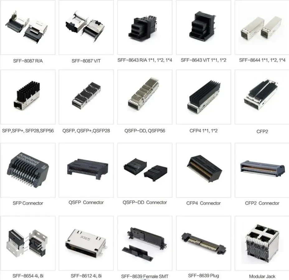 High speed SFF-8612 Oculink 42Pin Female Connector G14A42121B12HR Oculink 42pin connector for computer