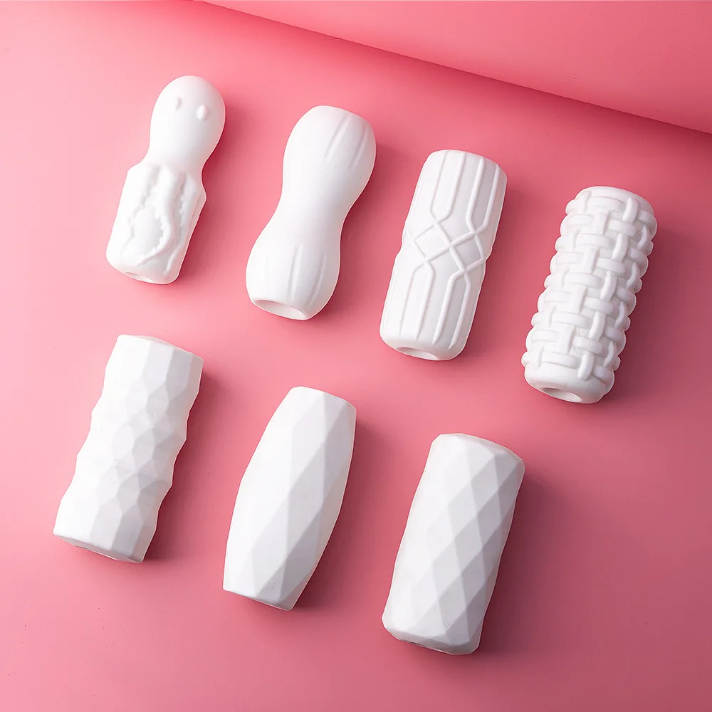 سلسلة جديدة من Seven Men's Aircraft Cup Soft Raber Name Device Proof Inverted Molding TPE Masturbator #1