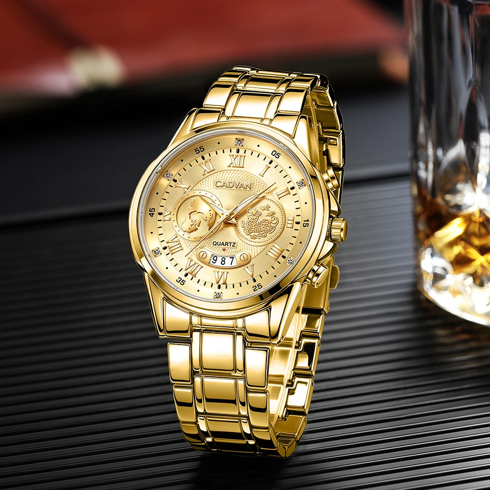 1Pcs Men's Simple Watch, Perfect Gift For Ramadan, Graduation Season, Halloween, New Year Eve