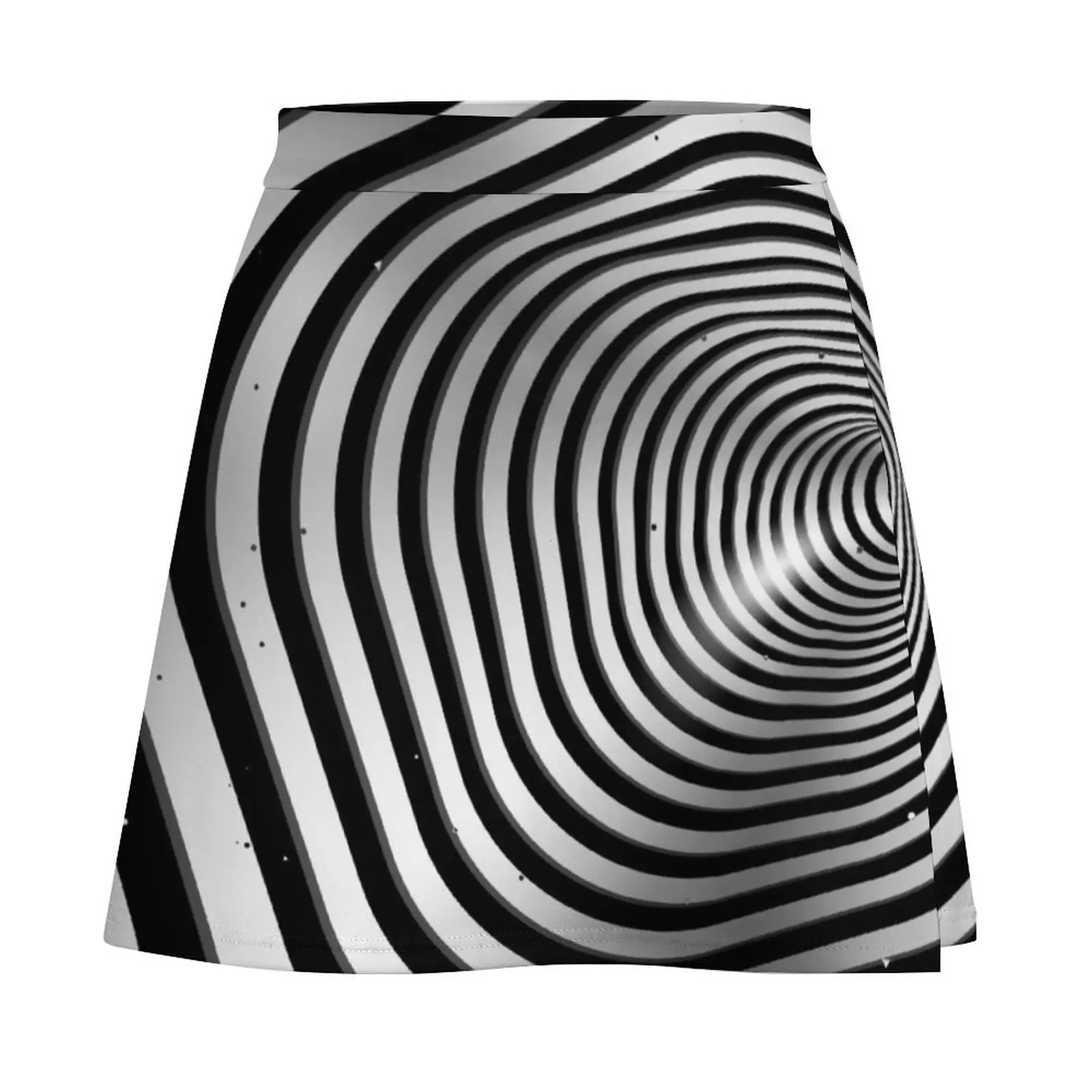 Square wormhole (b/w) Mini Skirt night club outfits Skirt pants Mini Skirt