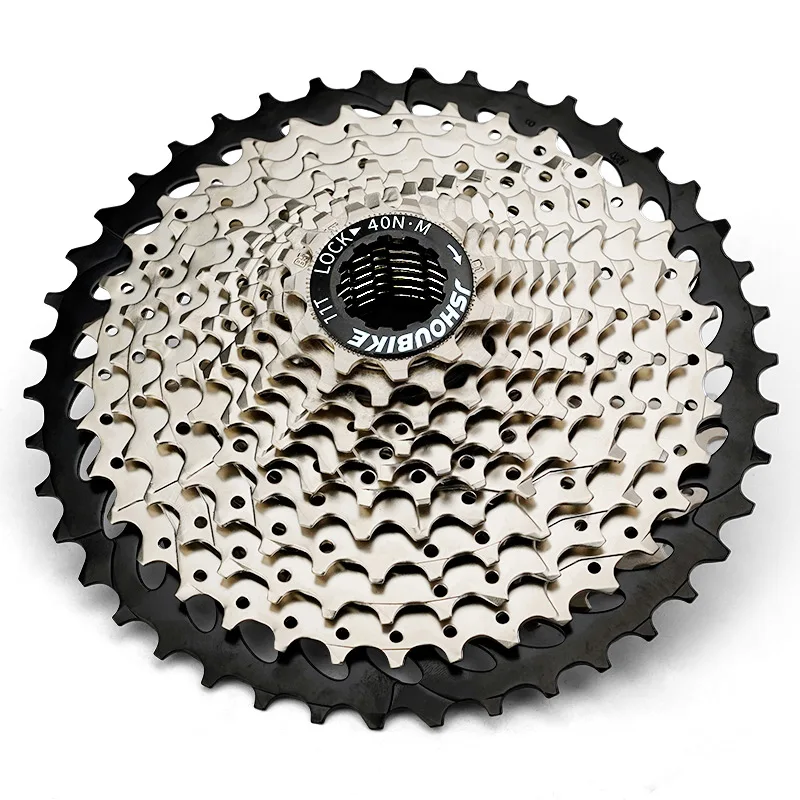AliExpress JSHOU BIKE JSHOUBIKE 10 speed Cassette 25/28/32/36/40/42/46/50T MTB Road Bike Racing ultralight Flywheel Sprocket HG System Cycling Parts