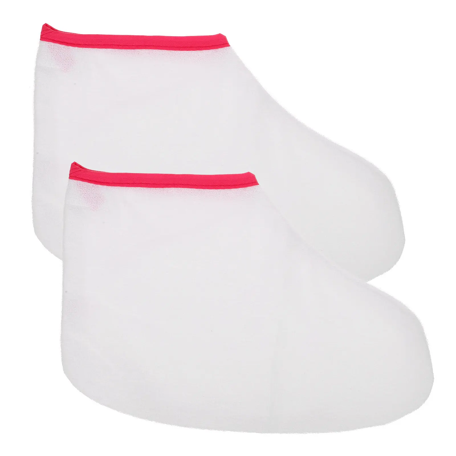 

1Pair Paraffin Wax Booties Reusable Hydrating Foot Mask for Spa Care Warm Moisturizing Foot Covers Universal Fit Hook-and-Loop