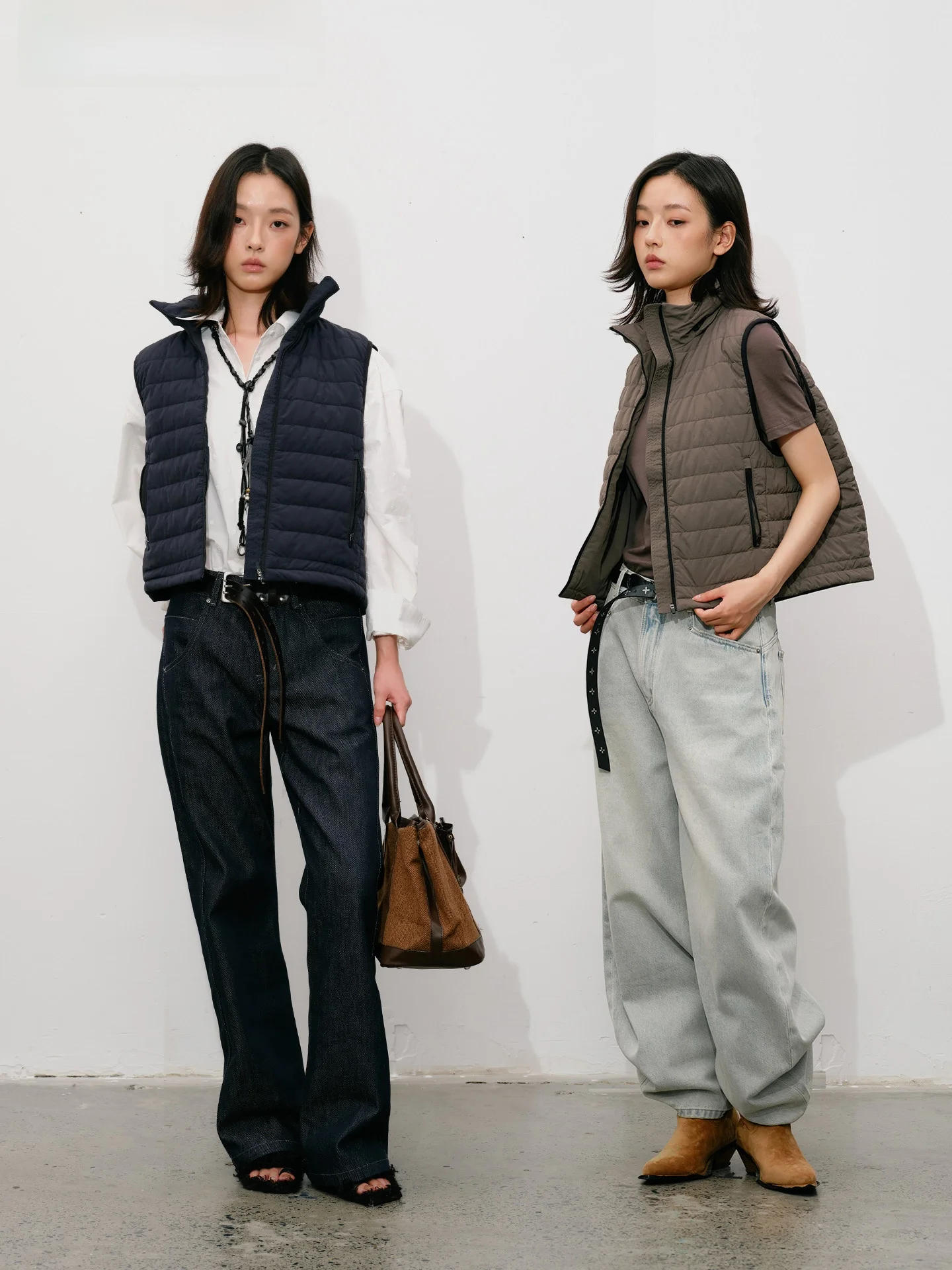 

Новый утепленный пуховый жилет Asilike: легкий, тонкий, свободный крой, с воротником-стойкой и капюшоном, на молнии, для повседневной носки