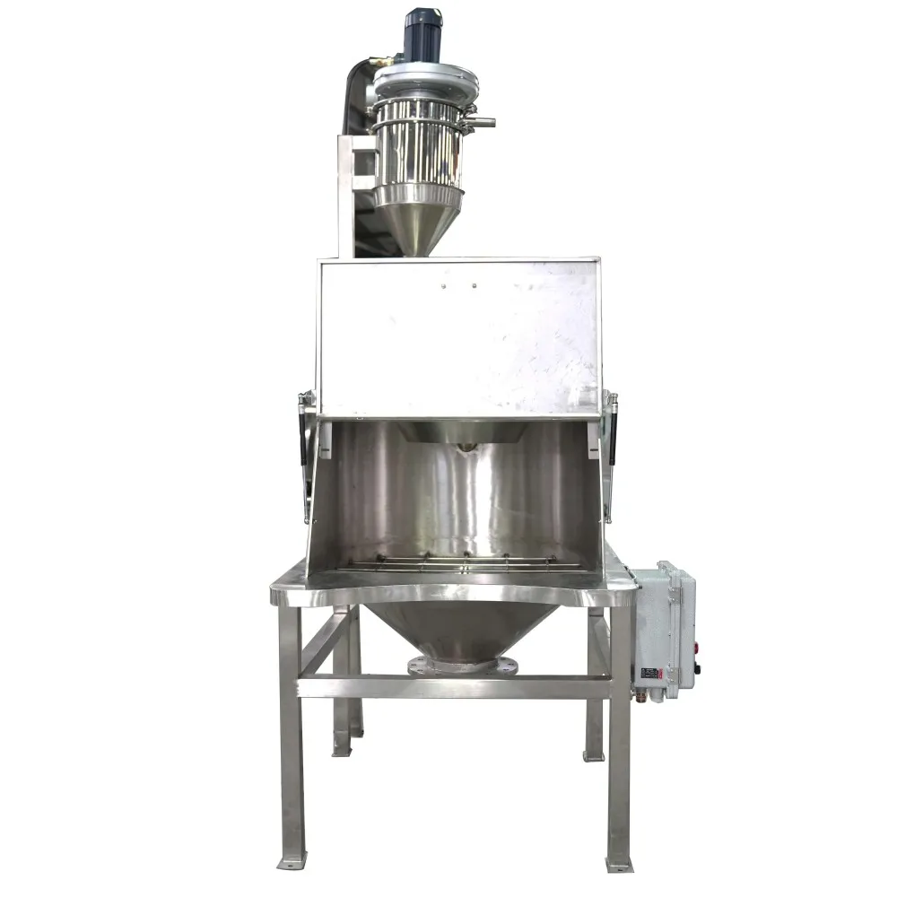 New China Factory Price Energy Efficient Stainless Steel Enclosed Dust-free Feeding Station Professional Feeder Bag