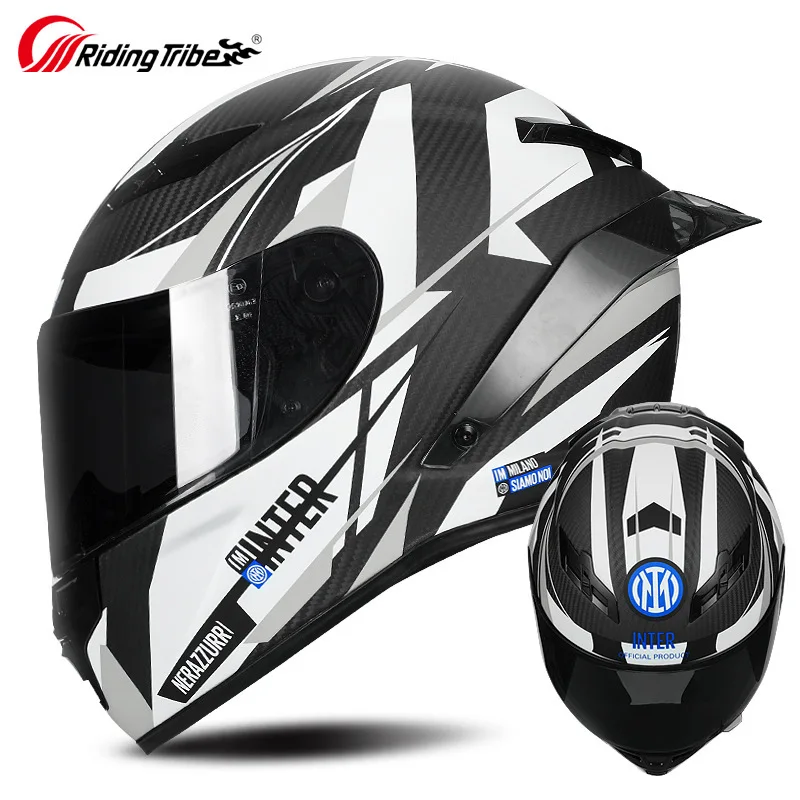 

Мотоциклетный противотуманный шлем из углеродного волокна в стиле ретро, мотоциклетный дорожный локомотив, солнцезащитный шлем, мотоциклетный шлем cascos para moto