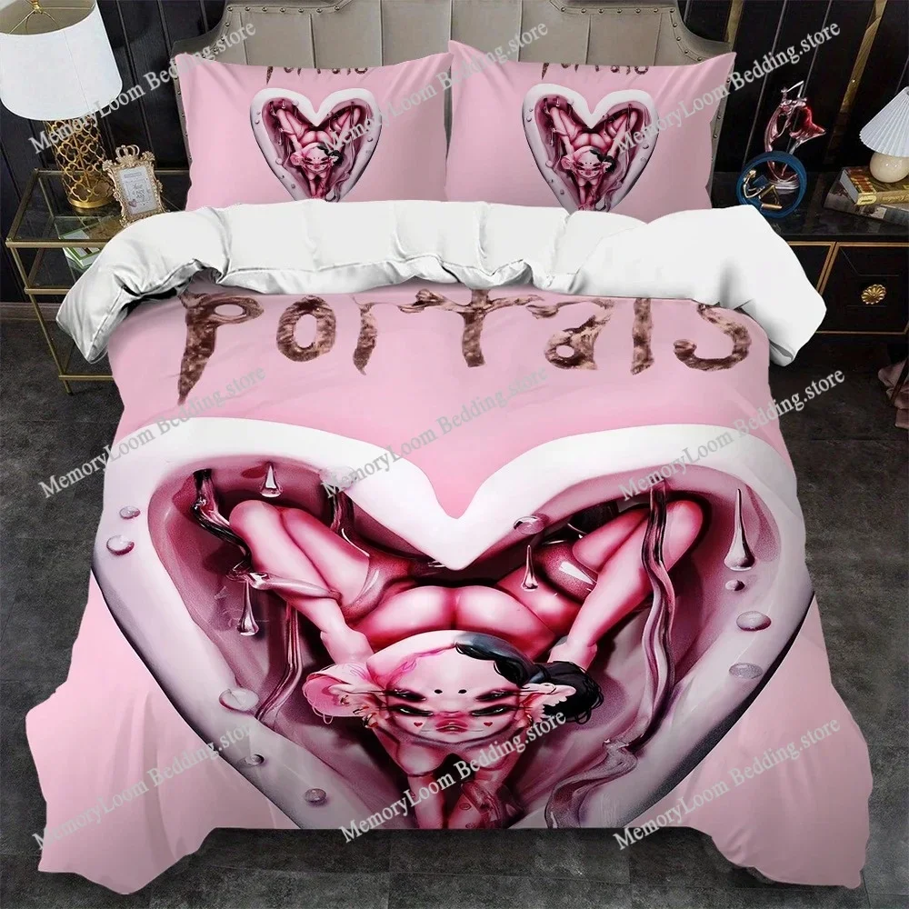 

Melanie Martinez Portals Duvet Cover Set Home Style Bedding Soft Laundry Cotton Bed Four Seasons Student Dormitory Luxury Gift96